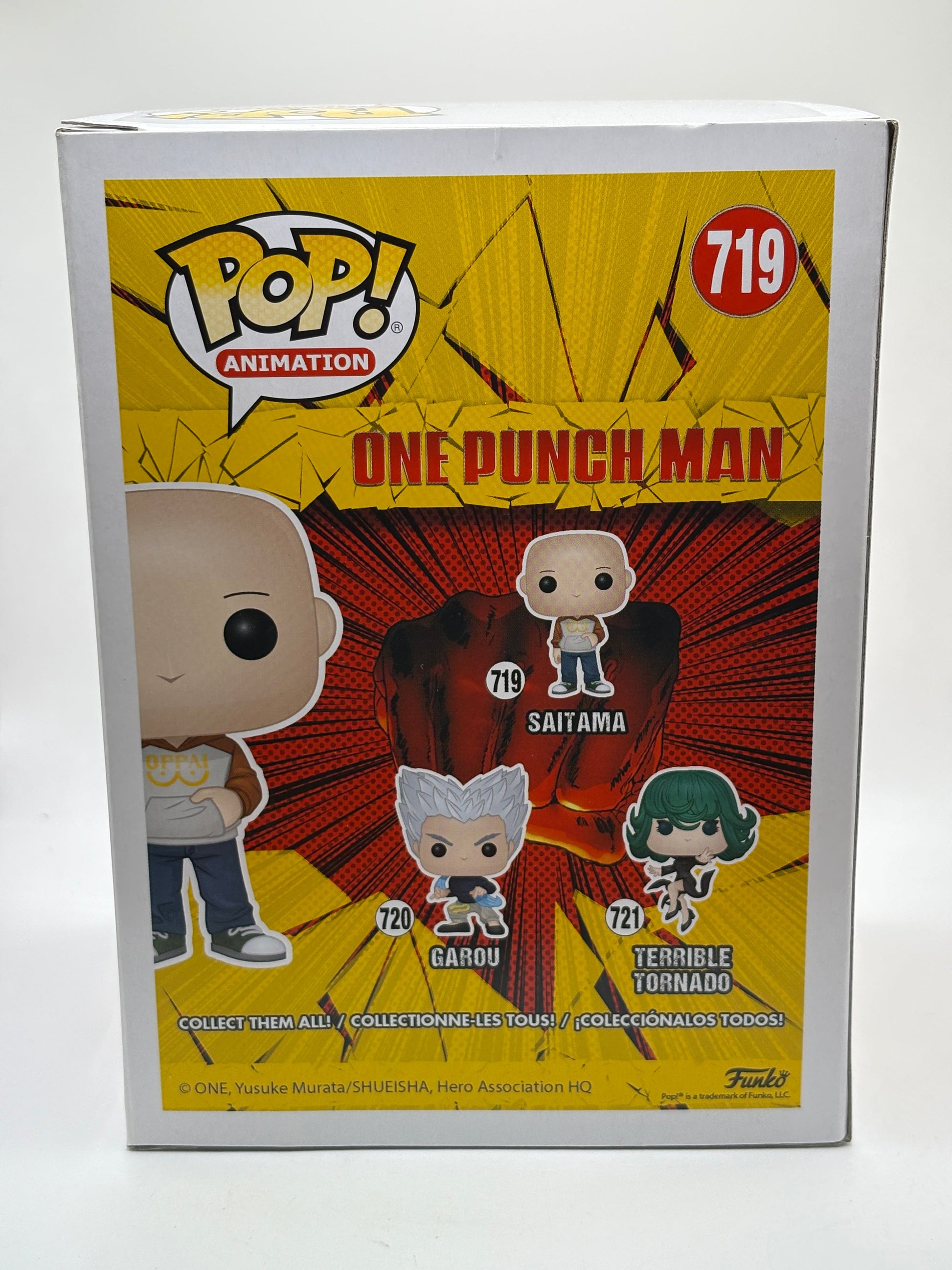 Funko POP! Animation One Punch Man #719 Saitama Vinyl Figure FRENLY BRICKS - Open 7 Days