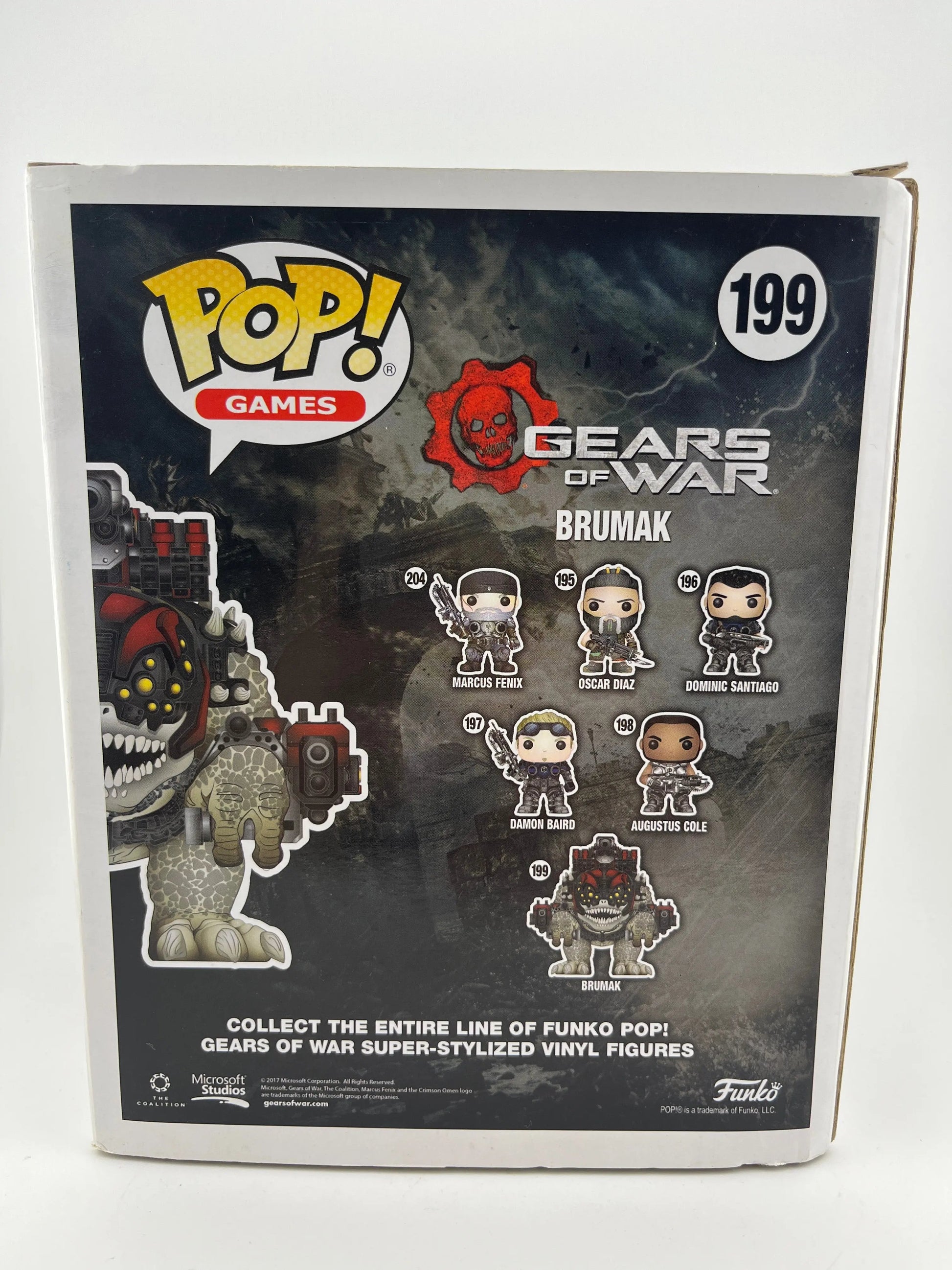 Funko POP Games Gears of War Brumak #199 Vaulted and Retired +Combinedshipping FRENLY BRICKS - Open 7 Days
