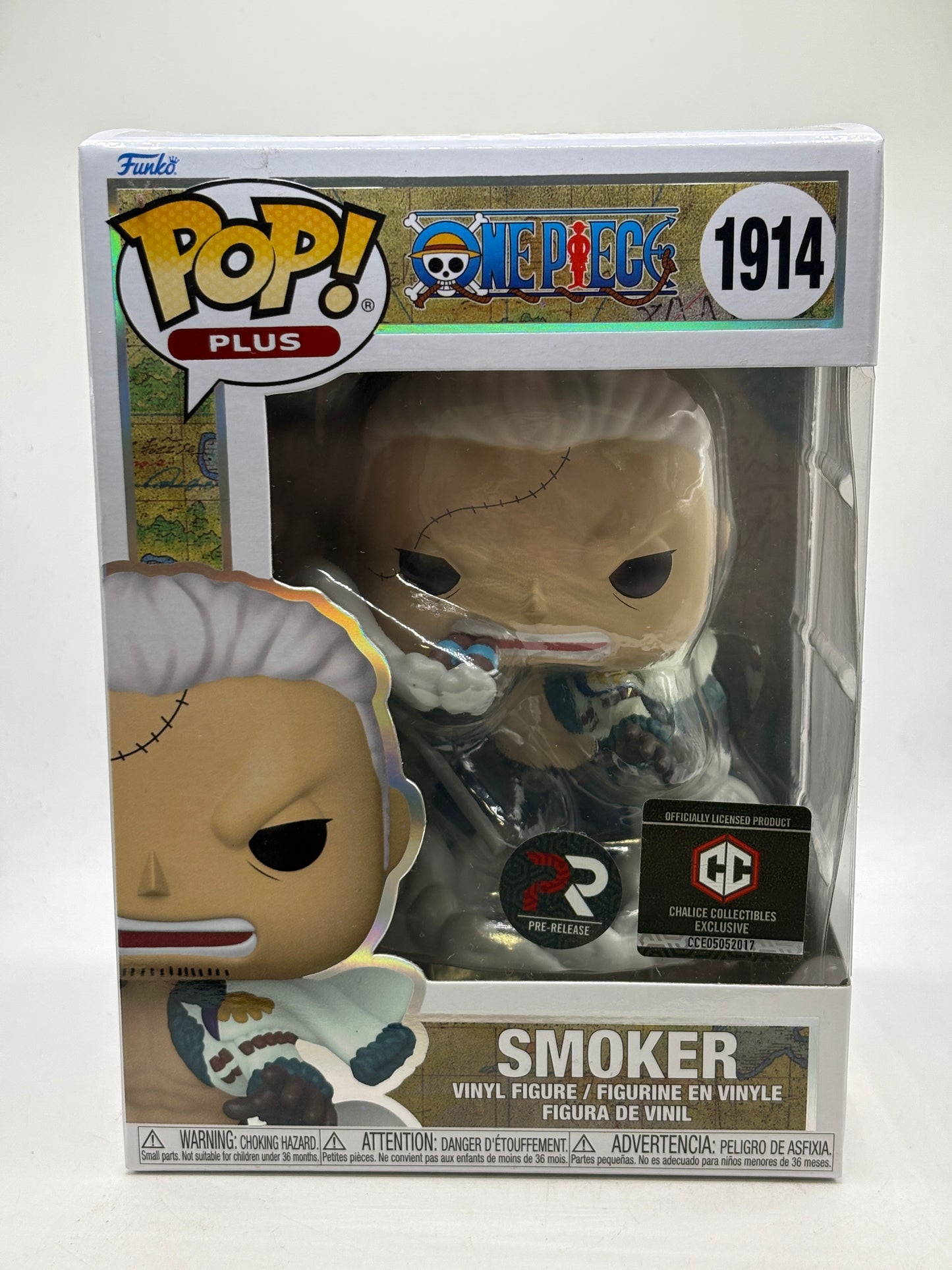 Funko POP! Plus One Piece #1914 Smoker Pre Release