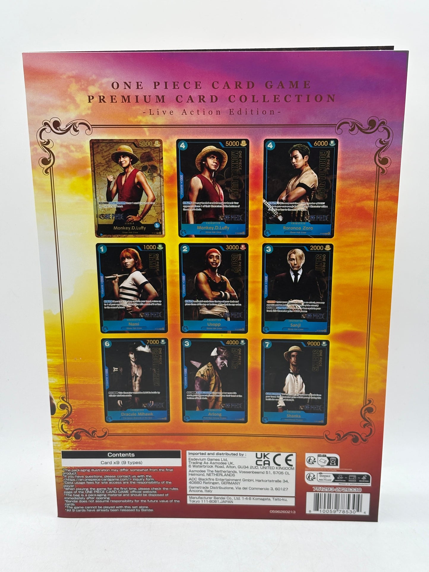 One Piece Card Game Premium Card Collection - Live Action Edition FRENLY BRICKS - Open 7 Days