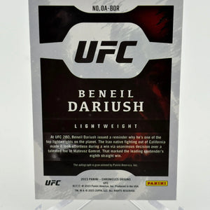 2023 Panini - Chronicles Origins UFC Beneil Dariush Auto /49 FRENLY BRICKS - Open 7 Days