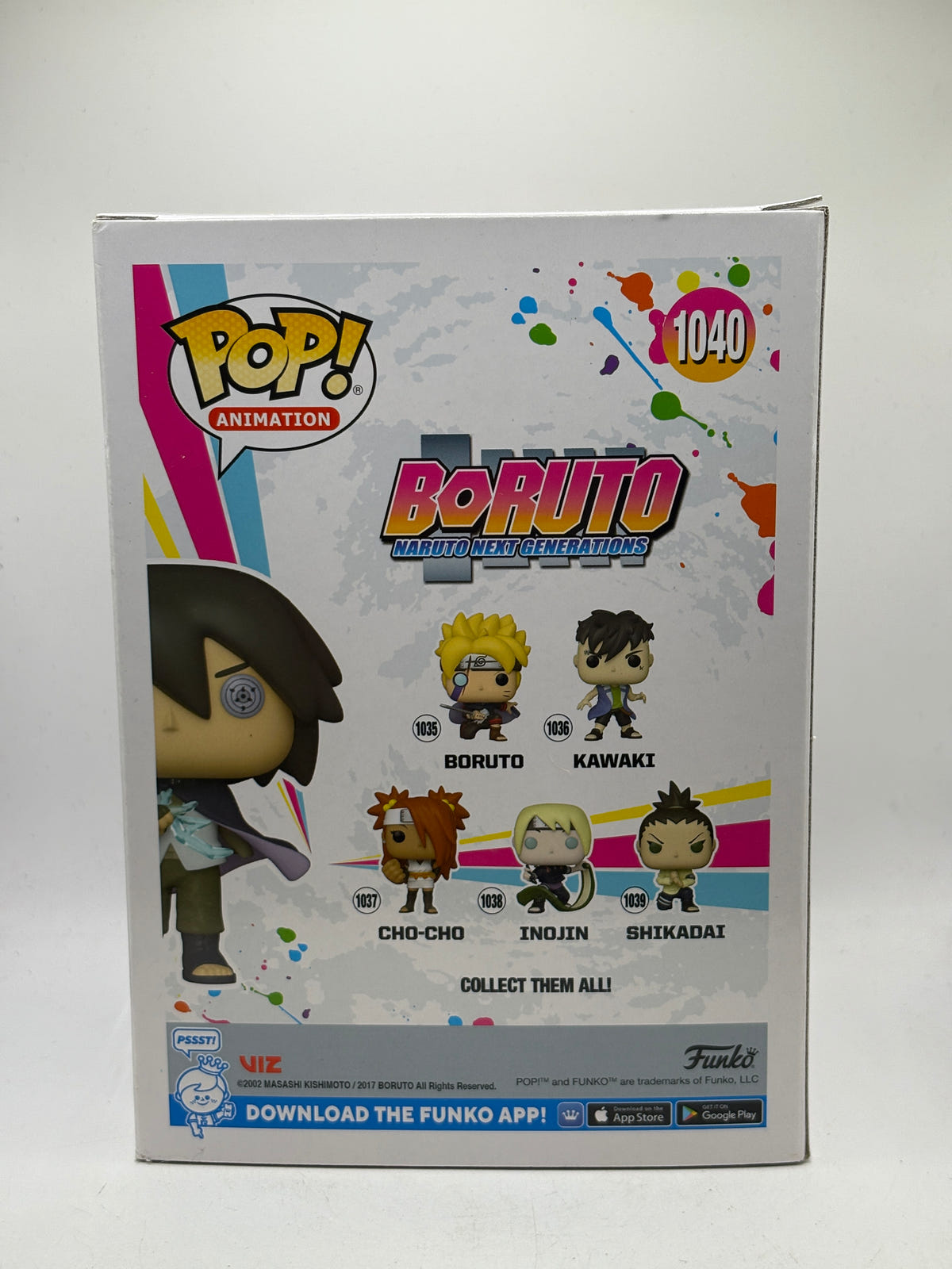 Funko POP! Animation Boruto #1040 Sasuke Limited Glow, photo 3 image 3