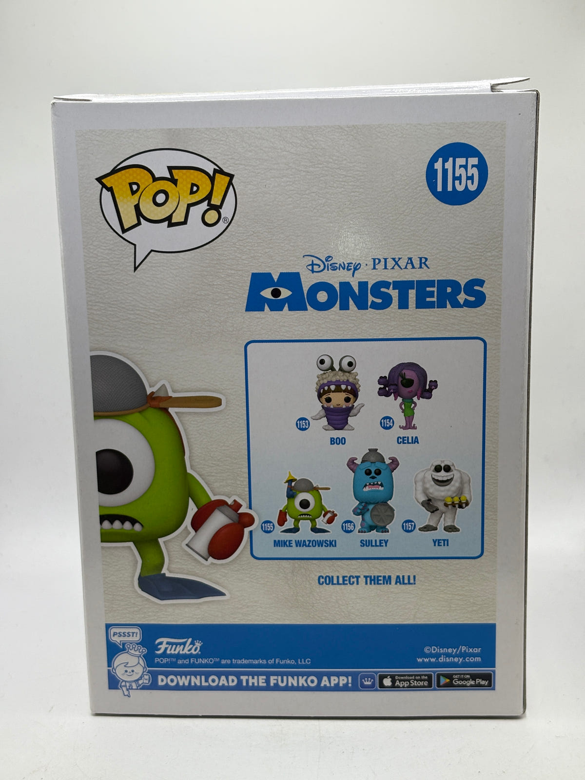 Funko POP! Monsters #1155 Mike Wazowski Vinyl Figure, photo 3 image 3