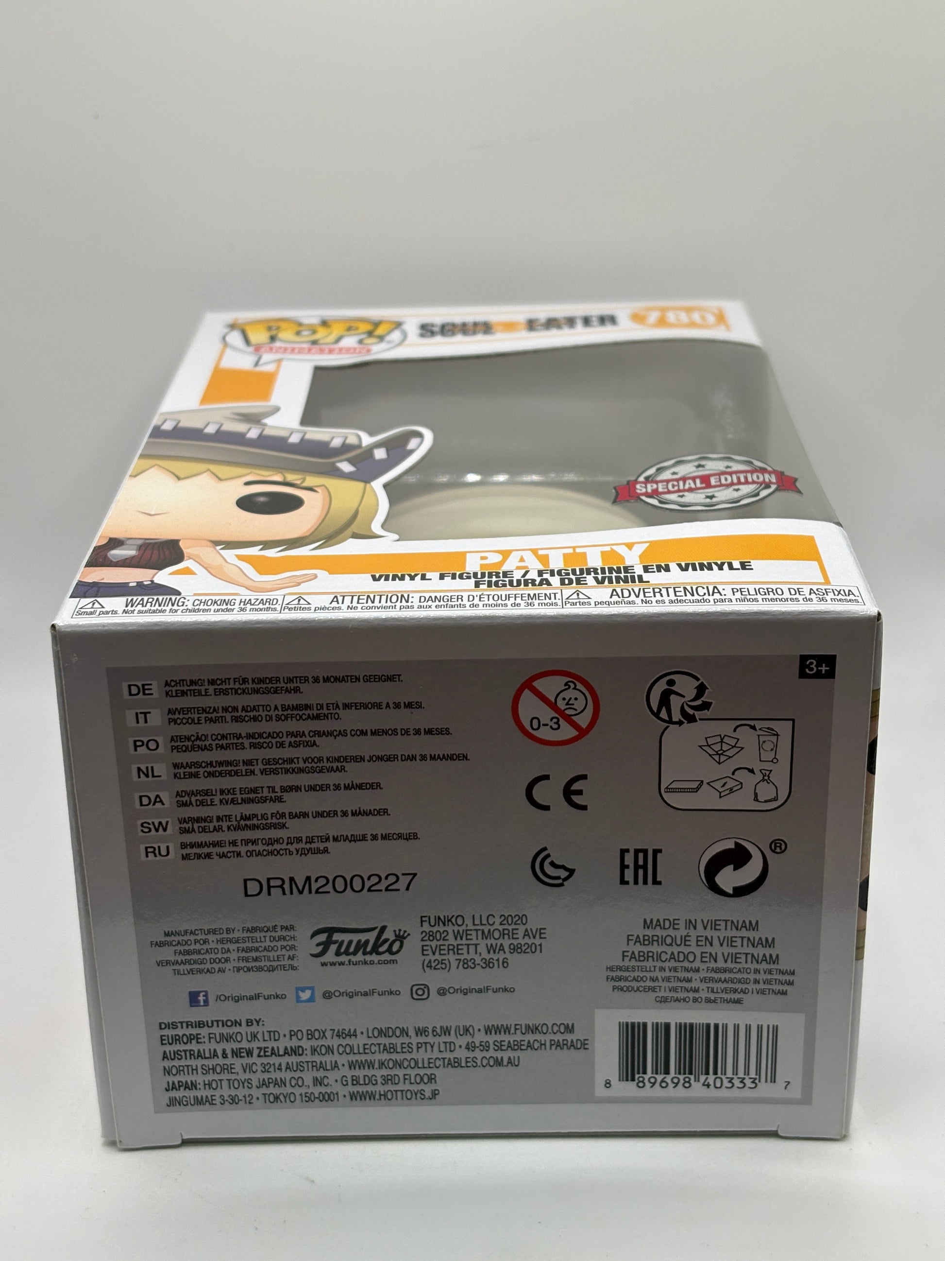 Funko POP! Animation Soul Eater #780 Patty Special Edition Vinyl Figure FRENLY BRICKS - Open 7 Days