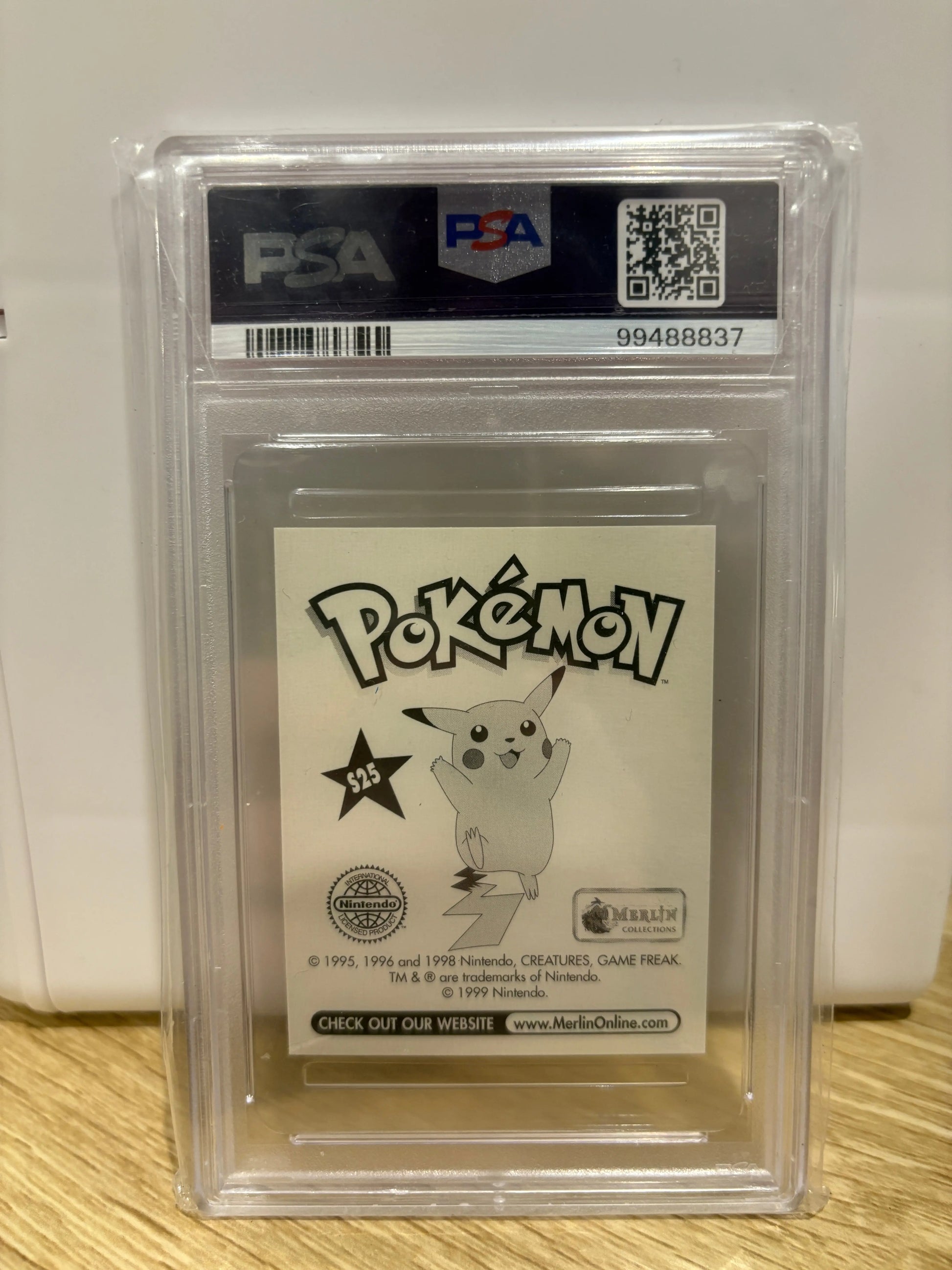 1999 Merlin Pokemon Mew - Prism PSA 9 MINT FRENLY BRICKS - Open 7 Days