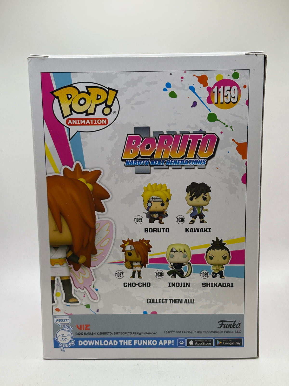 Funko POP! Animation Boruto #1159 Cho-Cho 2022 Summer, photo 3 image 3