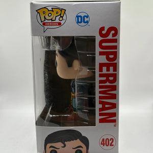 Funko POP! Heroes DC Comics #402 Superman Vinyl Figure FRENLY BRICKS - Open 7 Days