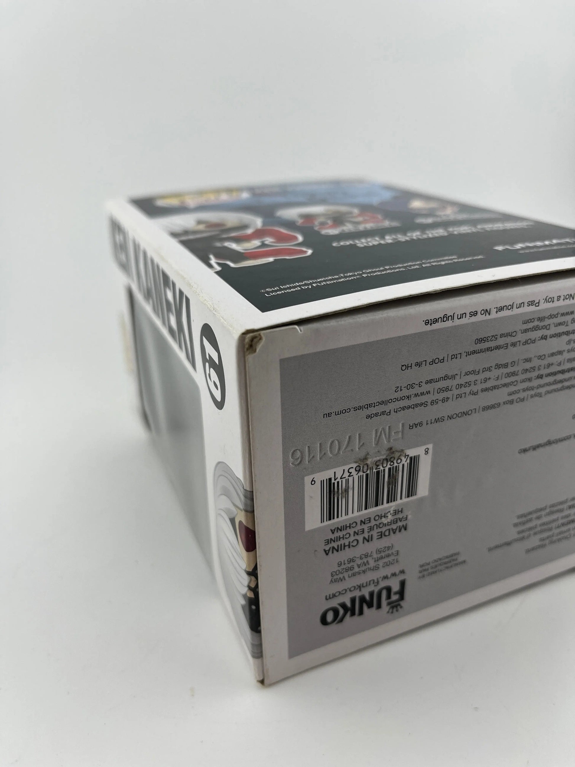 Funko POP Animation Tokyo Ghoul Ken Kaneki #61 Vaulted Retired +combinedshipping FRENLY BRICKS - Open 7 Days