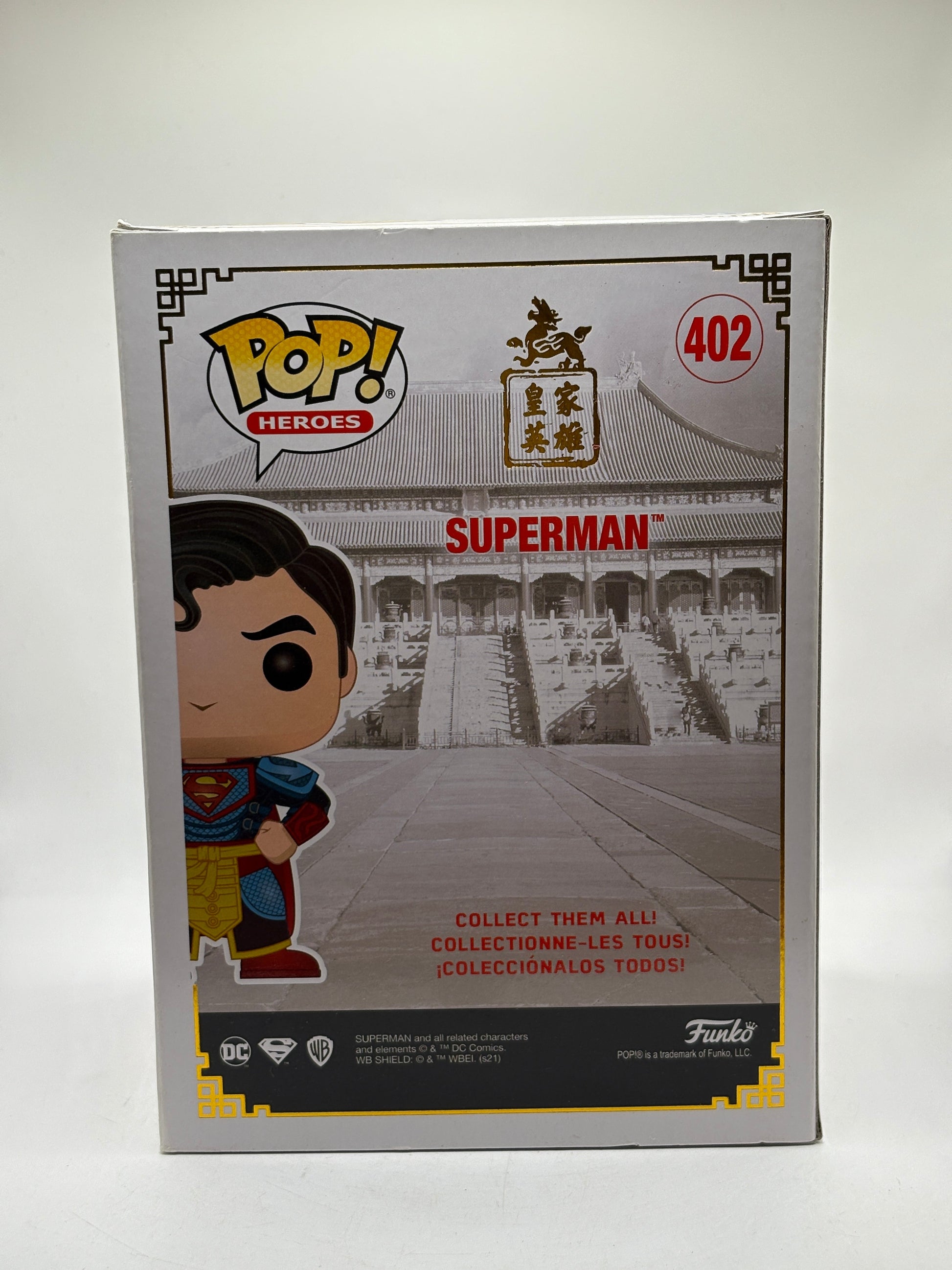 Funko POP! Heroes DC Comics #402 Superman Vinyl Figure FRENLY BRICKS - Open 7 Days