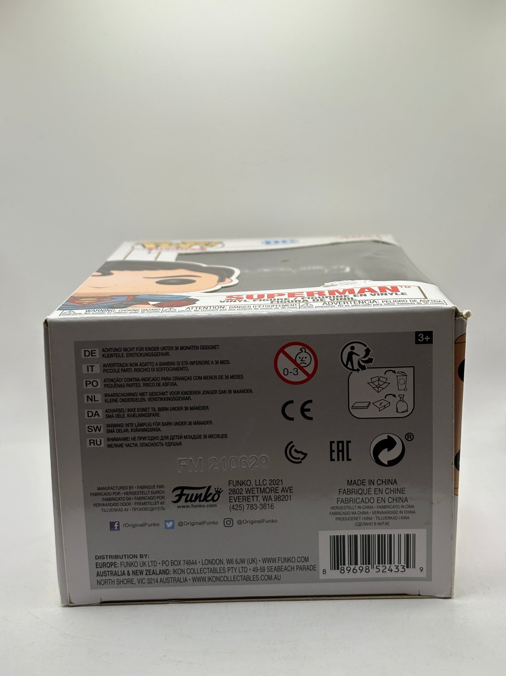 Funko POP! Heroes DC Comics #402 Superman Vinyl Figure FRENLY BRICKS - Open 7 Days