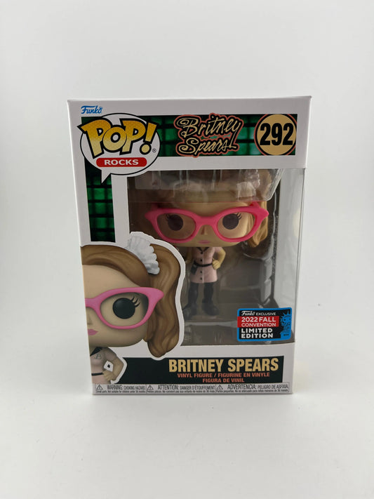 Funko POP! Rocks Britney Spears #292 (2022 Fall Convention) +combinedshipping FRENLY BRICKS - Open 7 Days