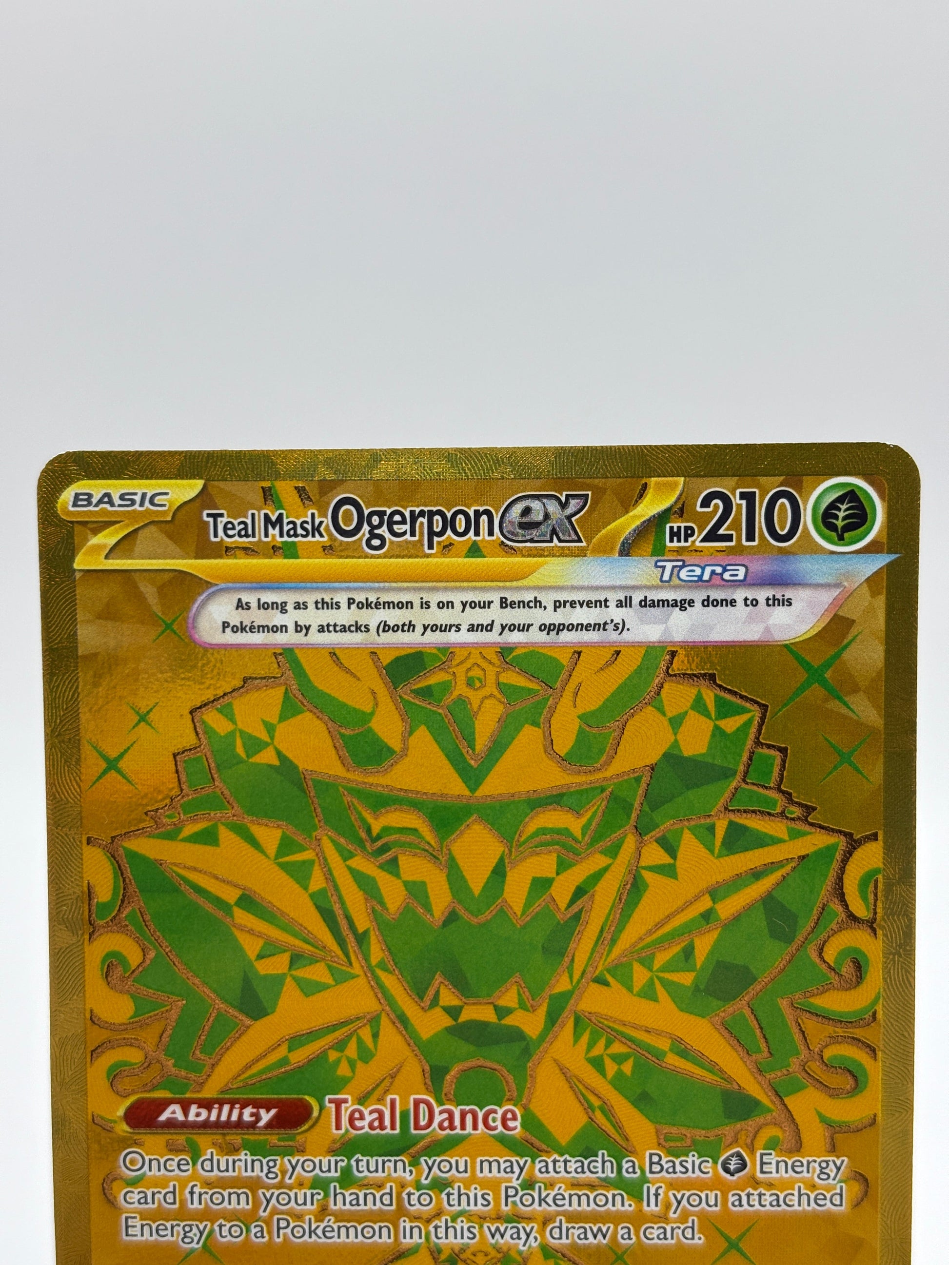 Pokemon TCG Prismatic Evolutions - Teal Mask Ogerpon EX 177/131 Hyper Rare NM FRENLY BRICKS - Open 7 Days