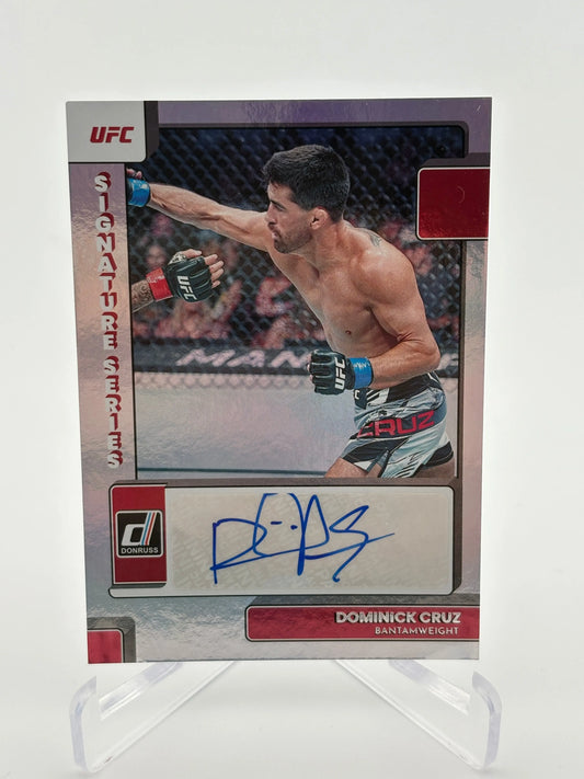 2023 UFC Donruss Dominick Cruz Signature Series Auto FRENLY BRICKS - Open 7 Days