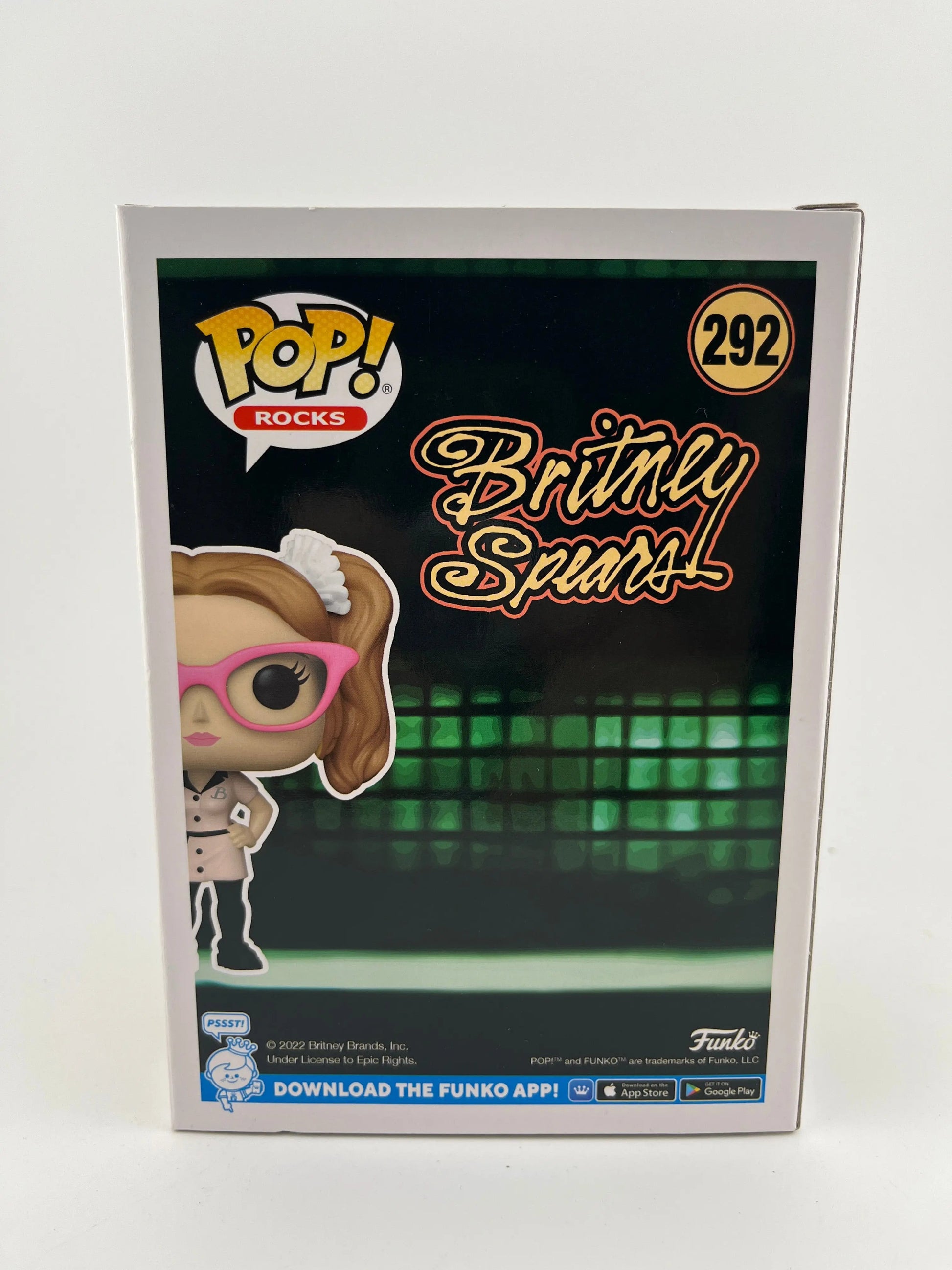 Funko POP! Rocks Britney Spears #292 (2022 Fall Convention) +combinedshipping FRENLY BRICKS - Open 7 Days