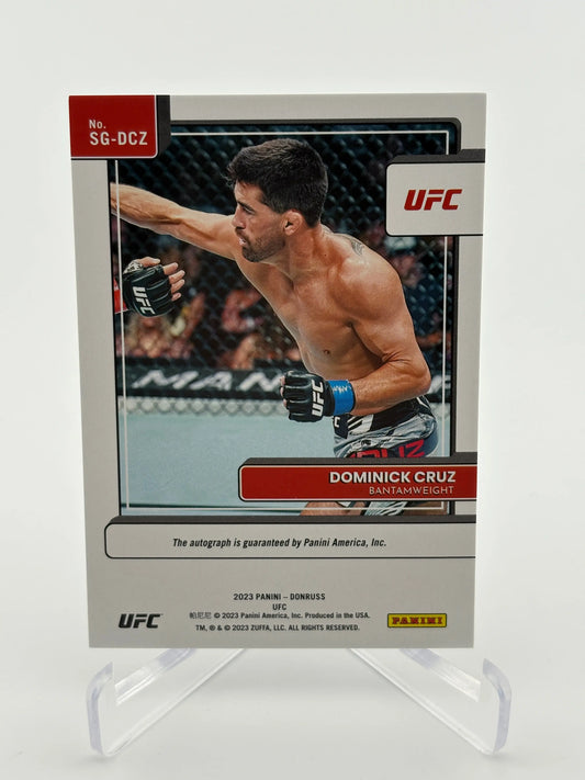 2023 UFC Donruss Dominick Cruz Signature Series Auto FRENLY BRICKS - Open 7 Days