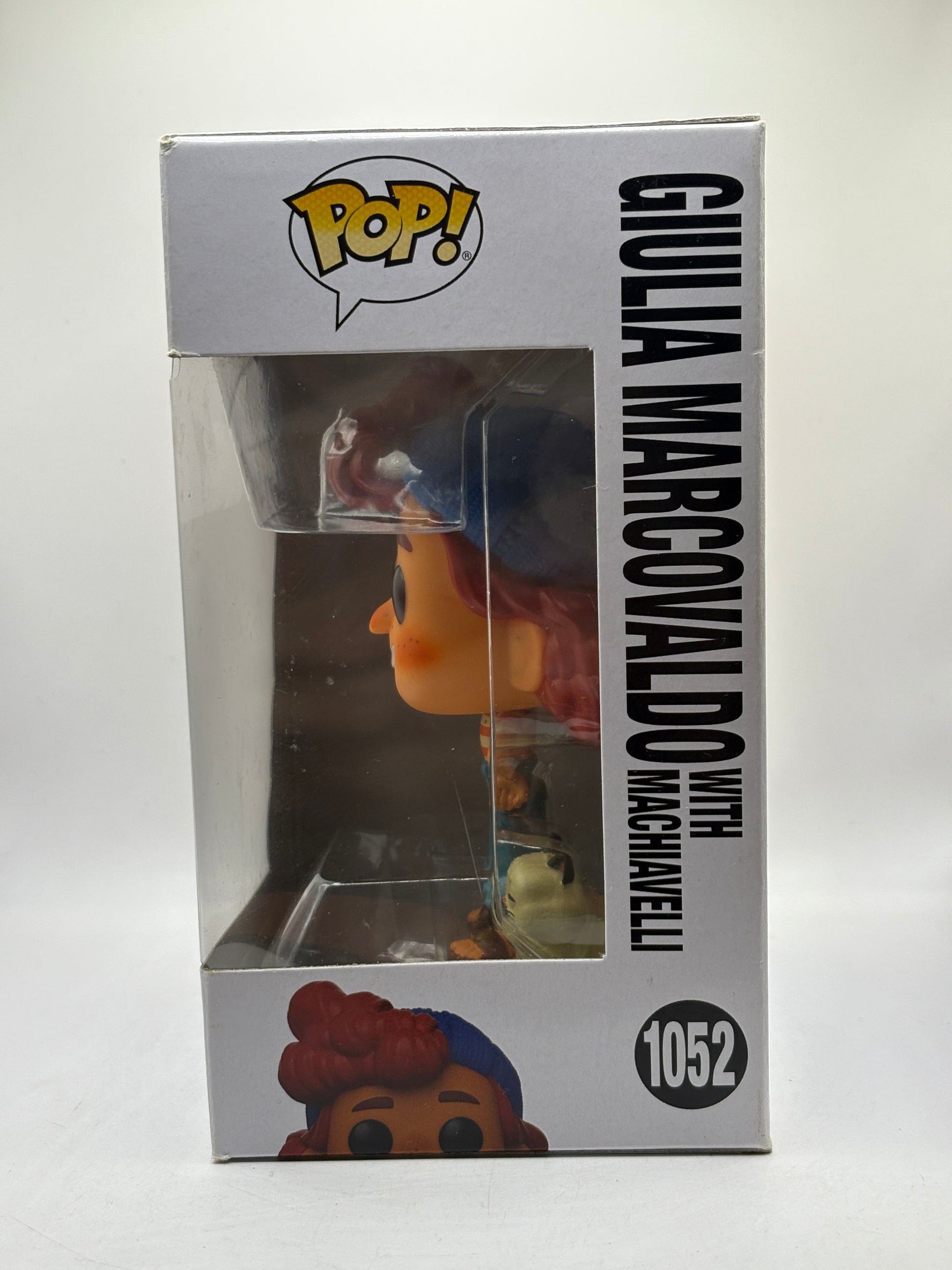 Funko POP! Disney LUCA #1052 Giulia Marcovaldo with Machiavelli Vinyl Figure FRENLY BRICKS - Open 7 Days