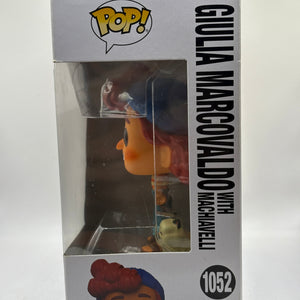 Funko POP! Disney LUCA #1052 Giulia Marcovaldo with Machiavelli Vinyl Figure FRENLY BRICKS - Open 7 Days