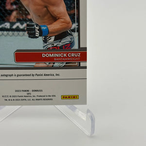2023 UFC Donruss Dominick Cruz Signature Series Auto FRENLY BRICKS - Open 7 Days