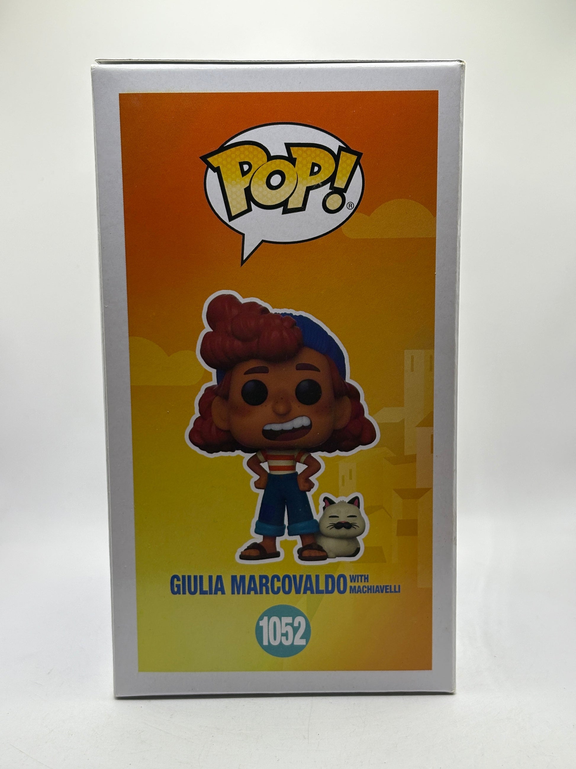 Funko POP! Disney LUCA #1052 Giulia Marcovaldo with Machiavelli Vinyl Figure FRENLY BRICKS - Open 7 Days