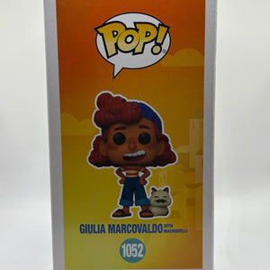 Funko POP! Disney LUCA #1052 Giulia Marcovaldo with Machiavelli Vinyl Figure FRENLY BRICKS - Open 7 Days