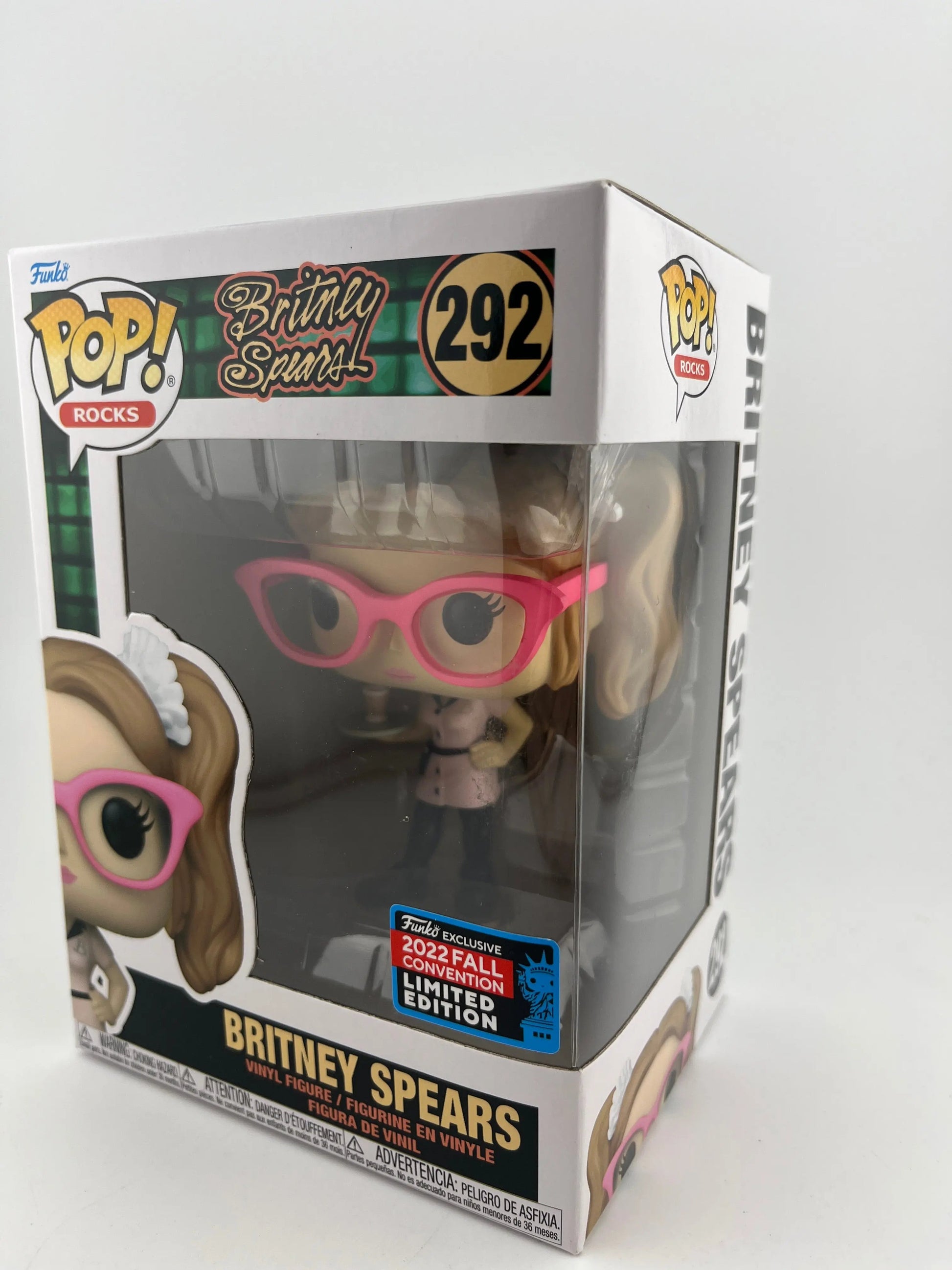Funko POP! Rocks Britney Spears #292 (2022 Fall Convention) +combinedshipping FRENLY BRICKS - Open 7 Days