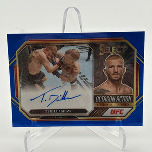 2023 Panini Select UFC TJ Dillashaw Octagon Action Auto /75 FRENLY BRICKS - Open 7 Days