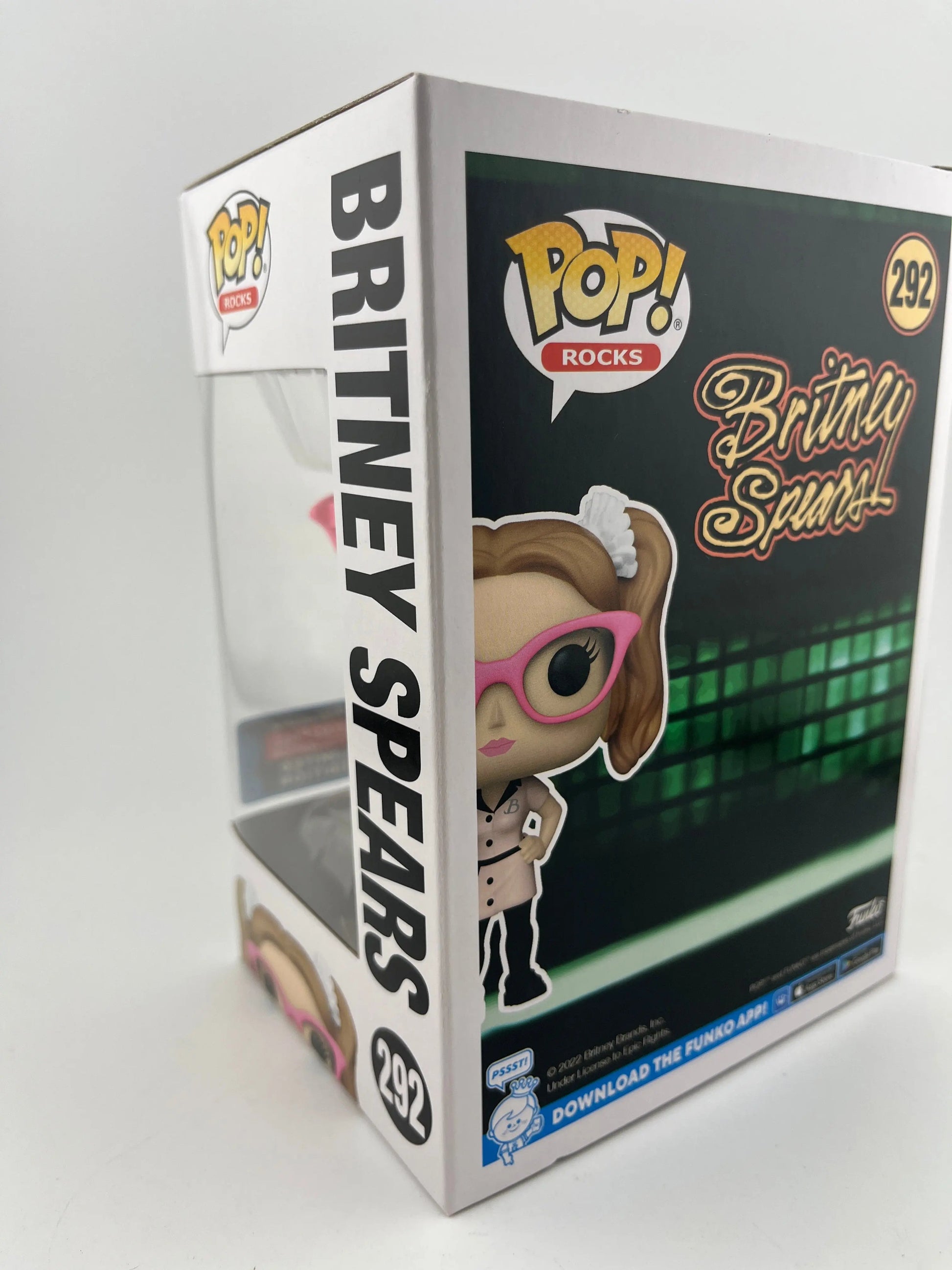 Funko POP! Rocks Britney Spears #292 (2022 Fall Convention) +combinedshipping FRENLY BRICKS - Open 7 Days