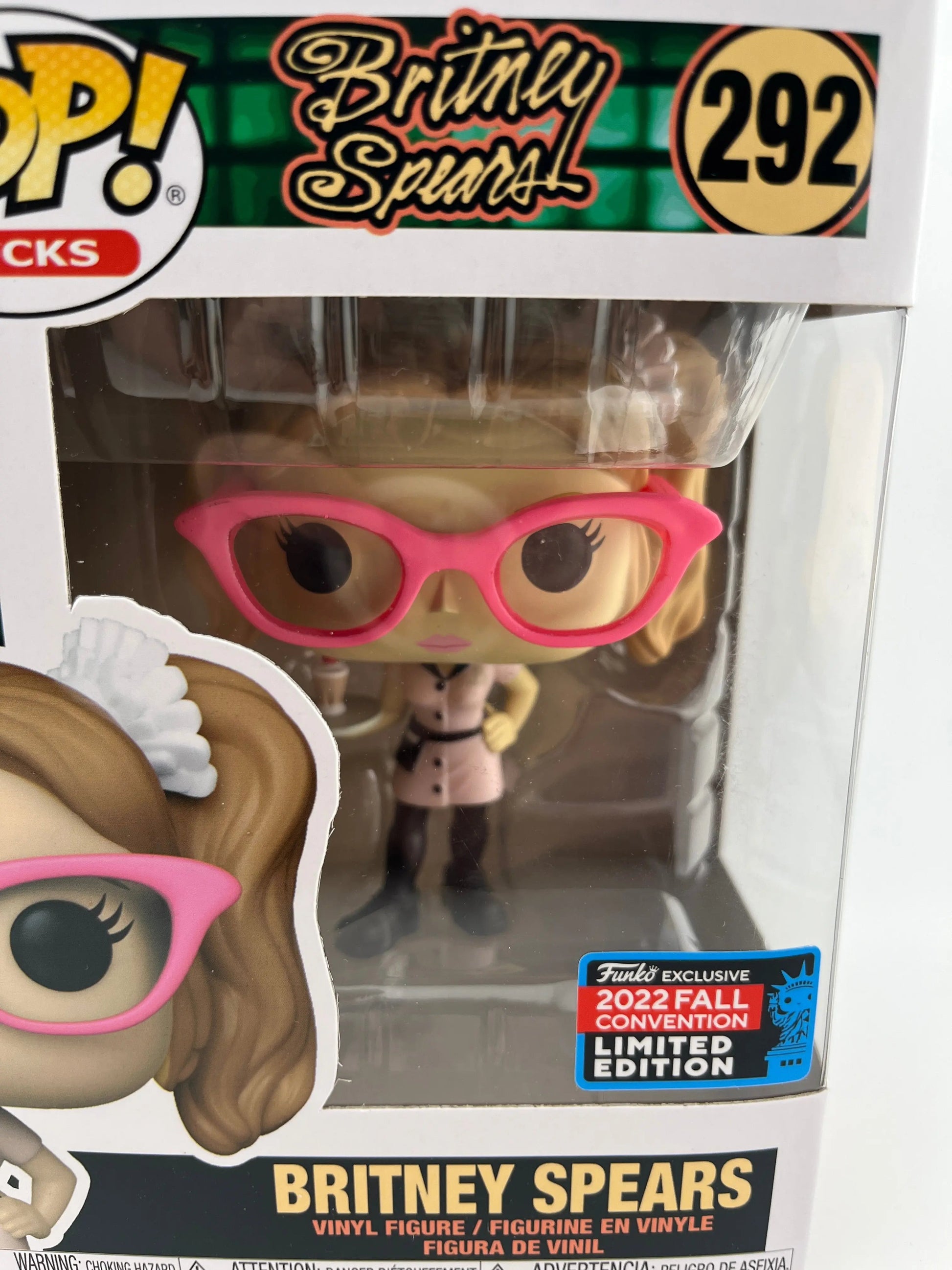 Funko POP! Rocks Britney Spears #292 (2022 Fall Convention) +combinedshipping FRENLY BRICKS - Open 7 Days