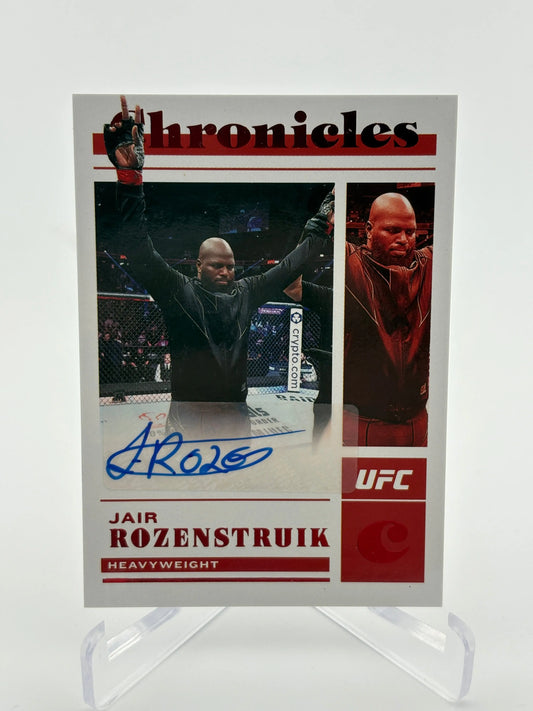 2023 Panini - Chronicles UFC Jair Rozenstruik Auto FRENLY BRICKS - Open 7 Days