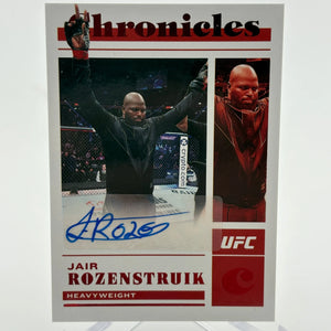 2023 Panini - Chronicles UFC Jair Rozenstruik Auto FRENLY BRICKS - Open 7 Days