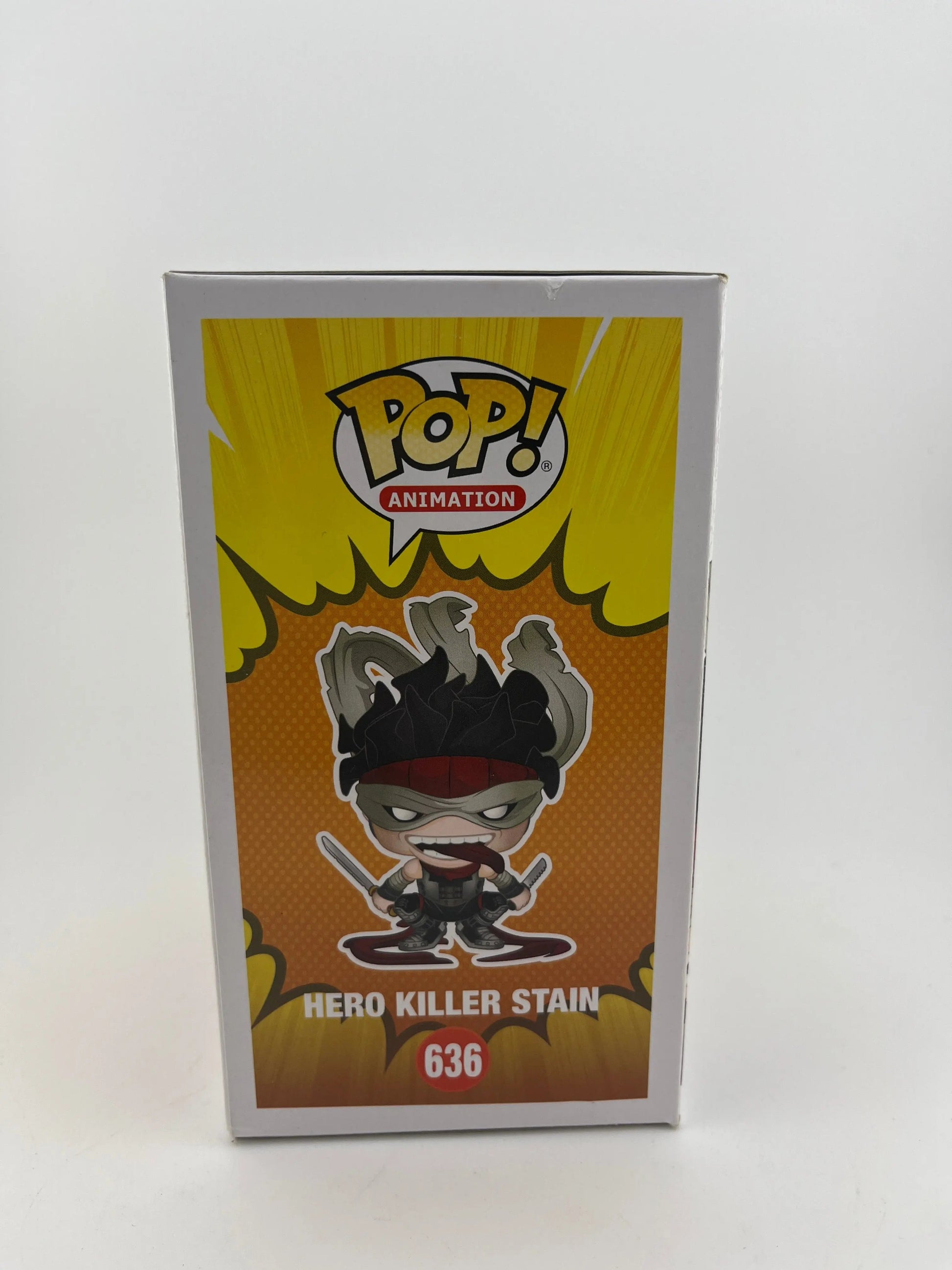 Funko POP Animation My Hero Academia Hero Killer Stain #636 2019 Fall Convention FRENLY BRICKS - Open 7 Days