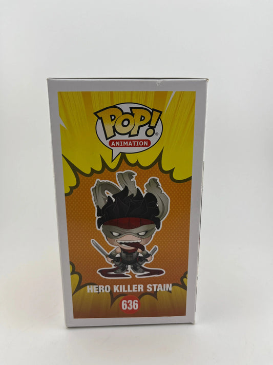 Funko POP Animation My Hero Academia Hero Killer Stain #636 2019 Fall Convention FRENLY BRICKS - Open 7 Days