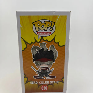Funko POP Animation My Hero Academia Hero Killer Stain #636 2019 Fall Convention FRENLY BRICKS - Open 7 Days
