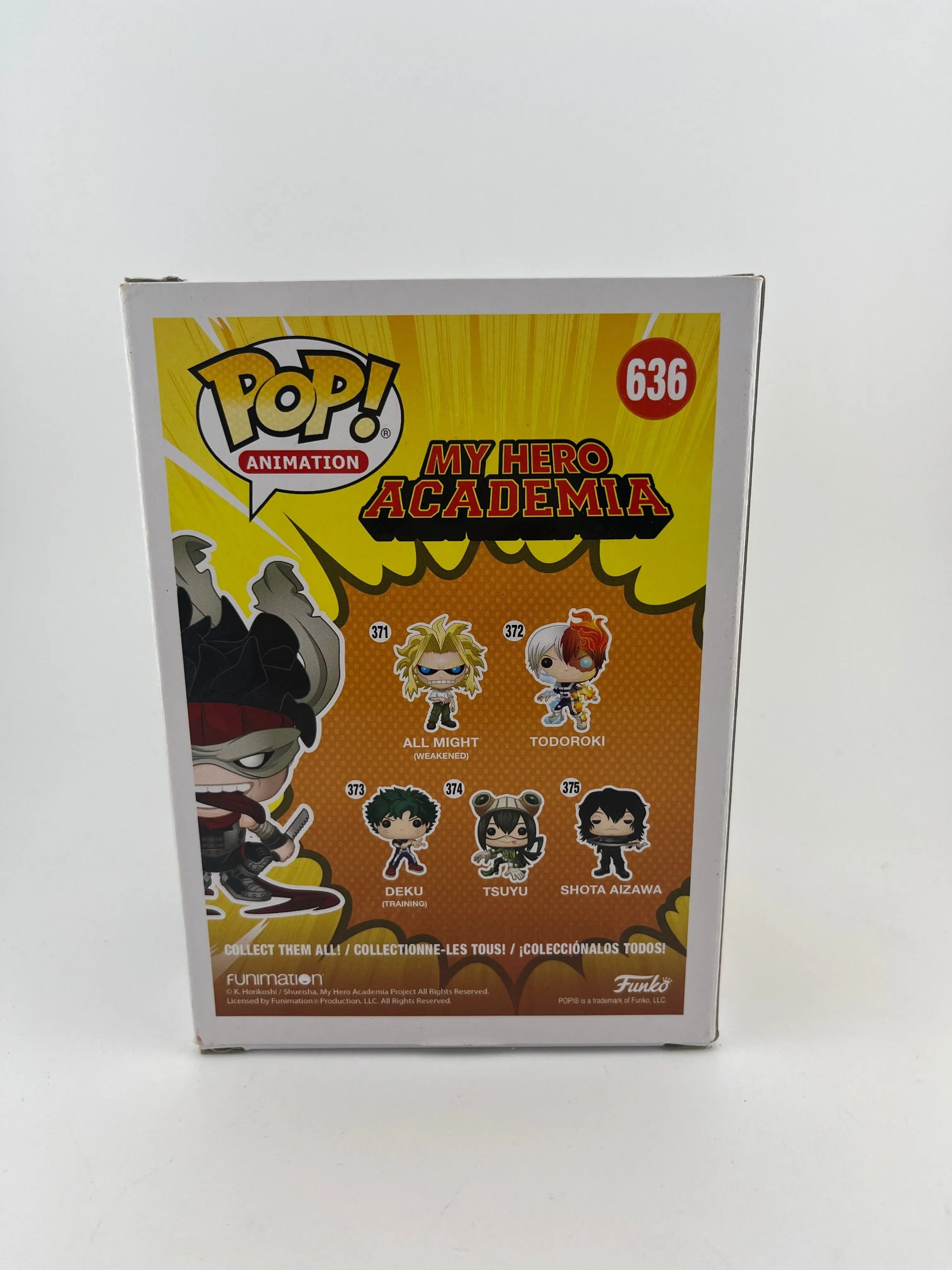 Funko POP Animation My Hero Academia Hero Killer Stain #636 2019 Fall Convention FRENLY BRICKS - Open 7 Days