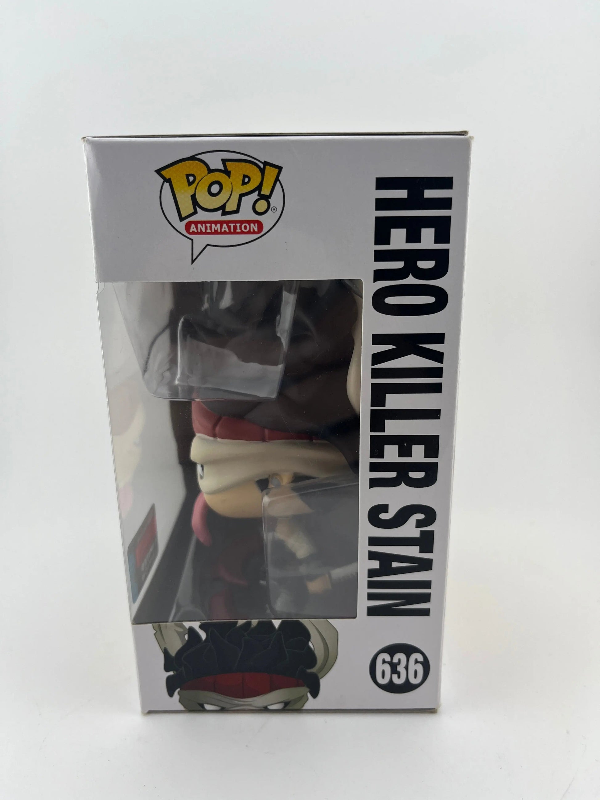 Funko POP Animation My Hero Academia Hero Killer Stain #636 2019 Fall Convention FRENLY BRICKS - Open 7 Days