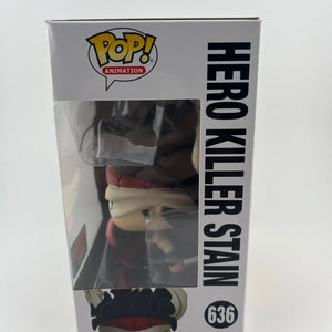 Funko POP Animation My Hero Academia Hero Killer Stain #636 2019 Fall Convention FRENLY BRICKS - Open 7 Days