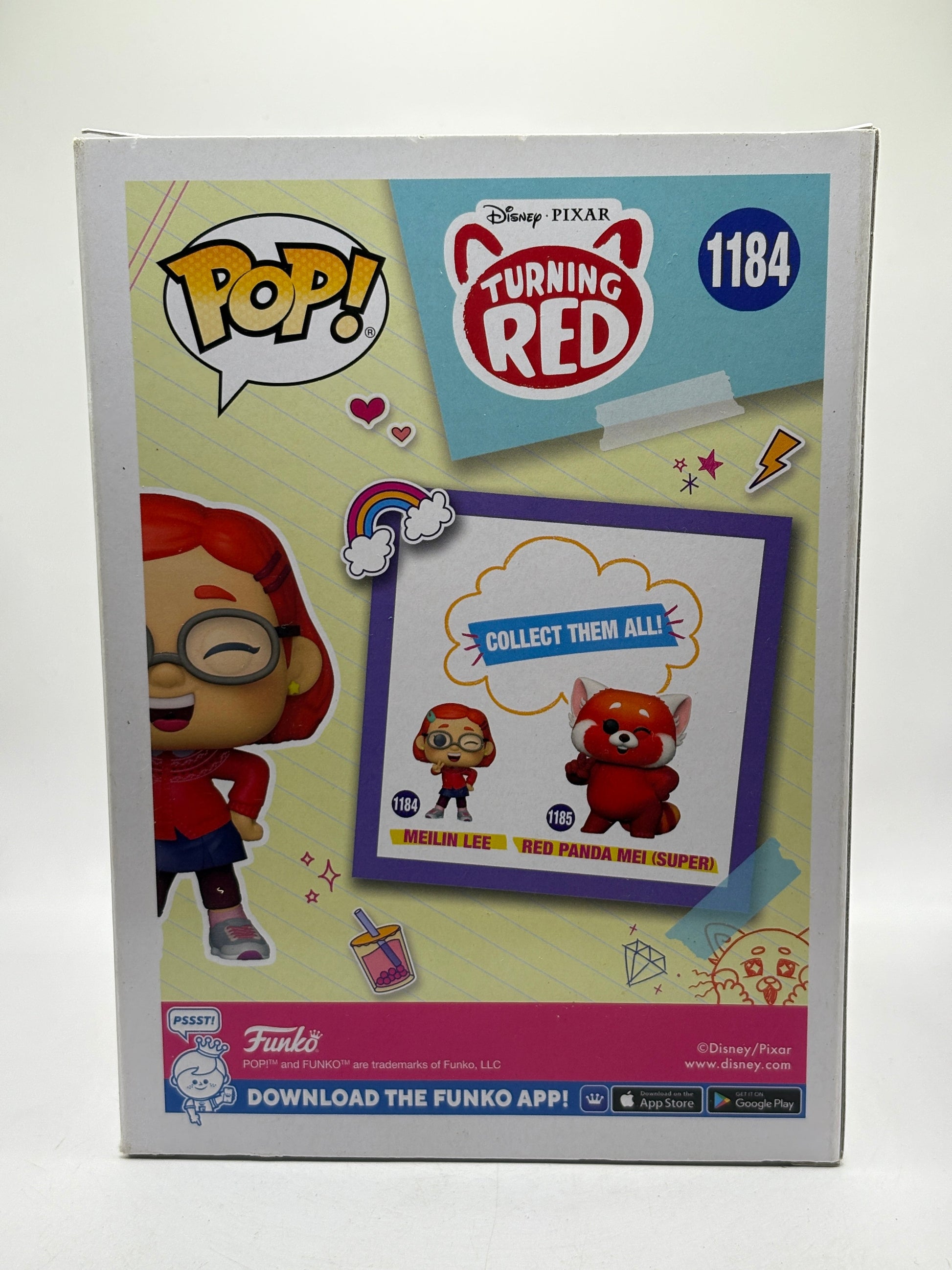 Funko POP! Disney Turning Red #1184 Meilin Lee Vinyl Figure FRENLY BRICKS - Open 7 Days