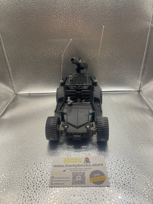 VINTAGE HASBRO G.I. JOE A.W.E STRIKER (1985) BLACK JEEP VEHICLE M784031I FRENLY BRICKS - Open 7 Days