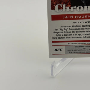 2023 Panini - Chronicles UFC Jair Rozenstruik Auto FRENLY BRICKS - Open 7 Days