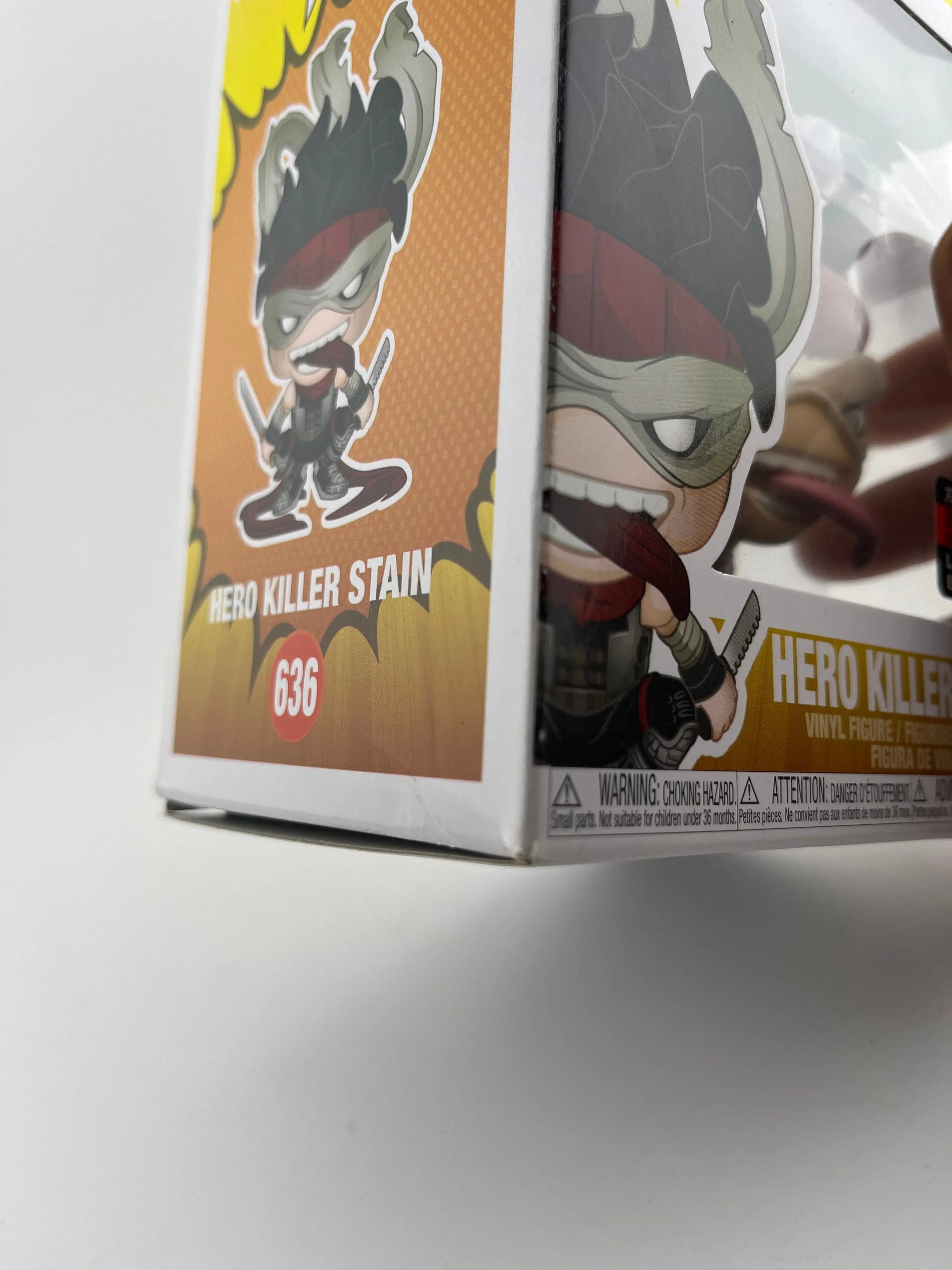 Funko POP Animation My Hero Academia Hero Killer Stain #636 2019 Fall Convention FRENLY BRICKS - Open 7 Days