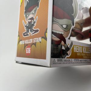 Funko POP Animation My Hero Academia Hero Killer Stain #636 2019 Fall Convention FRENLY BRICKS - Open 7 Days