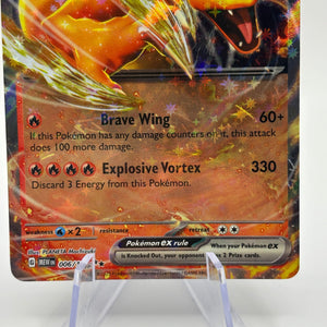 Pokemon TCG 151 MEW - Charizard EX 006/165 Near Mint FRENLY BRICKS - Open 7 Days