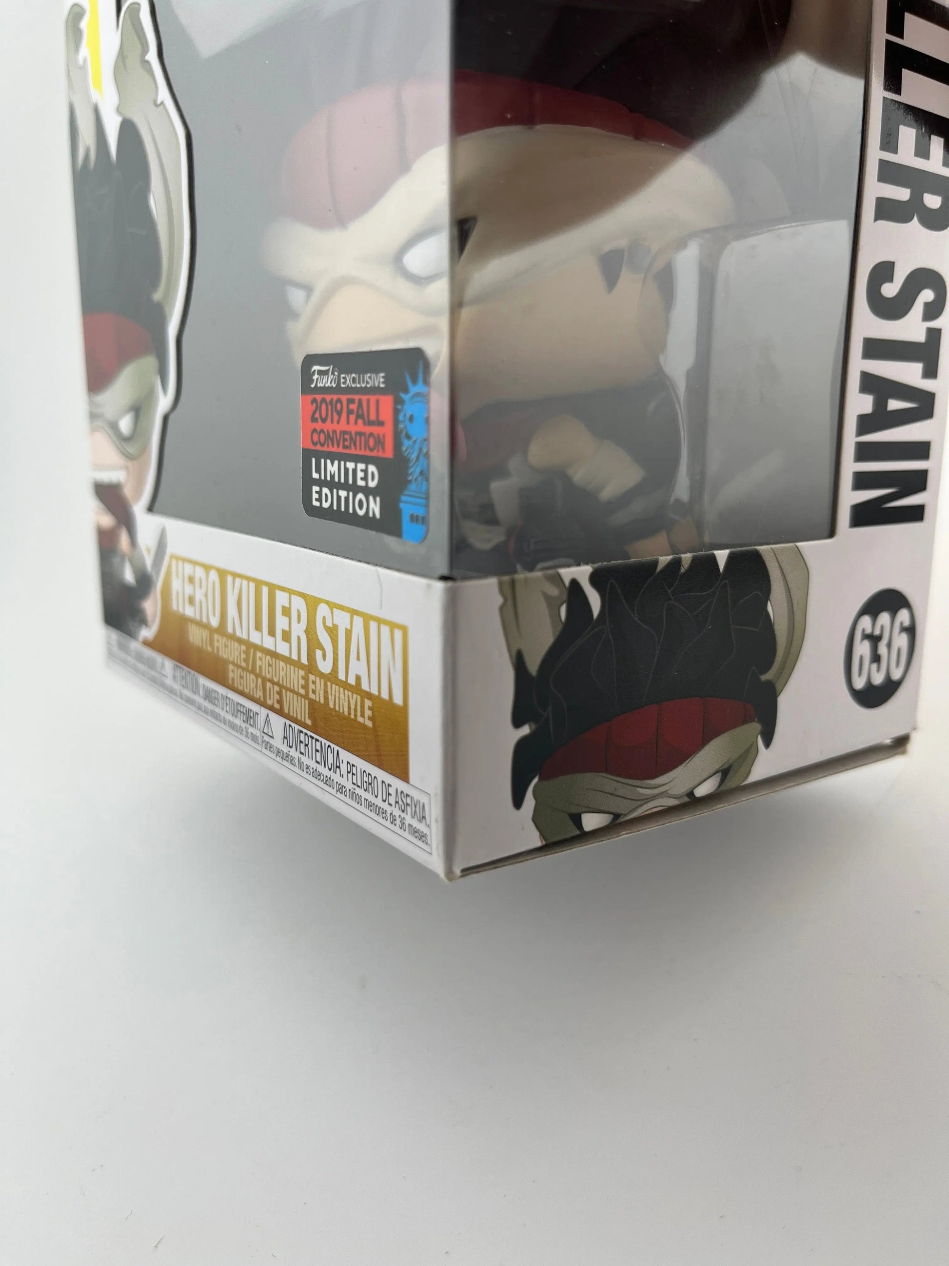 Funko POP Animation My Hero Academia Hero Killer Stain #636 2019 Fall Convention FRENLY BRICKS - Open 7 Days