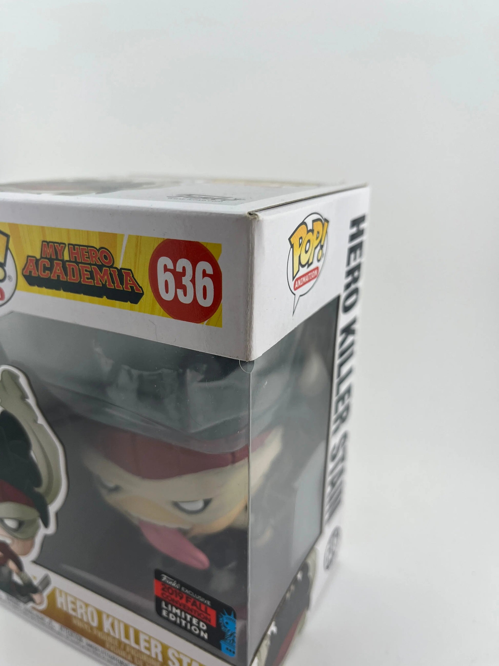 Funko POP Animation My Hero Academia Hero Killer Stain #636 2019 Fall Convention FRENLY BRICKS - Open 7 Days