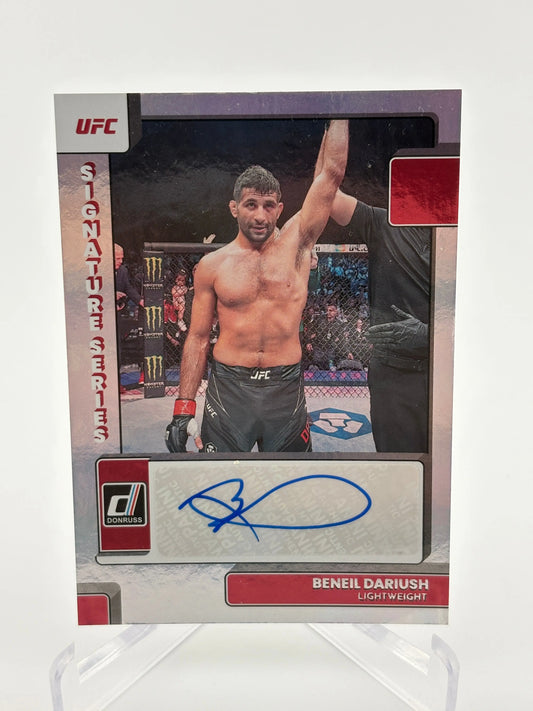 2023 Panini - Donruss UFC Beneil Dariush Signature Series Auto SG-BDR FRENLY BRICKS - Open 7 Days