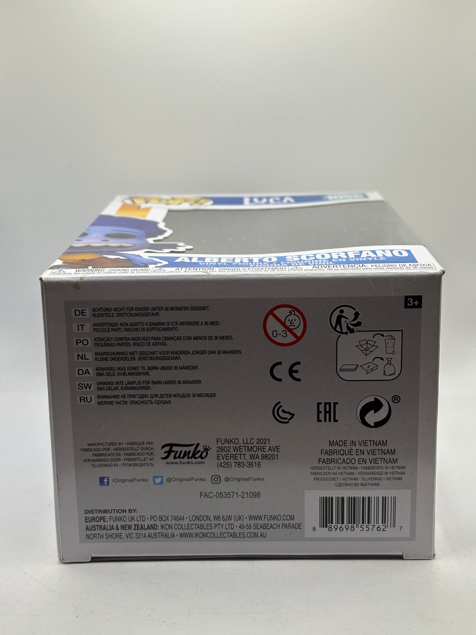 Funko POP! Disney LUCA #1056 Alberto Scorfano Vinyl Figure FRENLY BRICKS - Open 7 Days