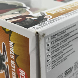 Funko POP Animation My Hero Academia Hero Killer Stain #636 2019 Fall Convention FRENLY BRICKS - Open 7 Days