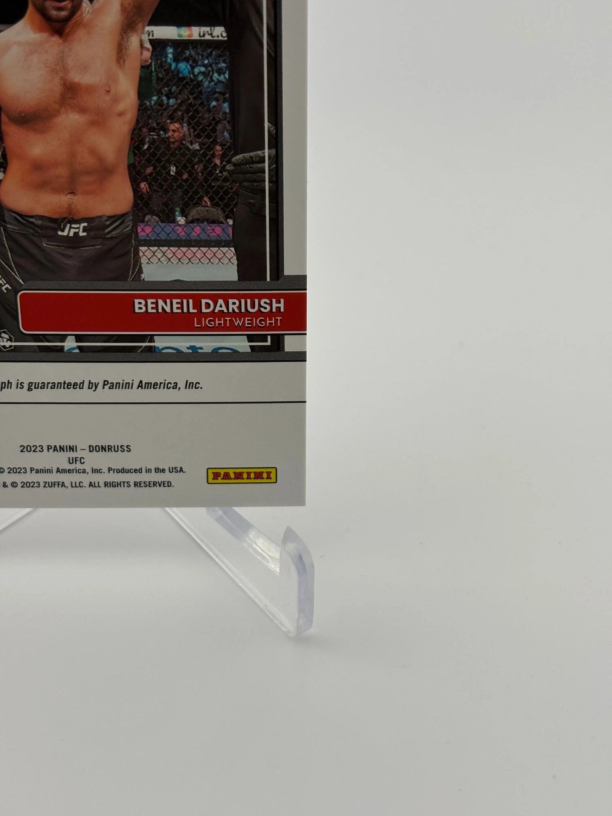 2023 Panini - Donruss UFC Beneil Dariush Signature Series Auto SG-BDR FRENLY BRICKS - Open 7 Days