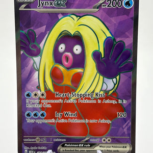 Pokemon TCG 151 MEW - Jynx EX 191/165 Full Art Near Mint FRENLY BRICKS - Open 7 Days