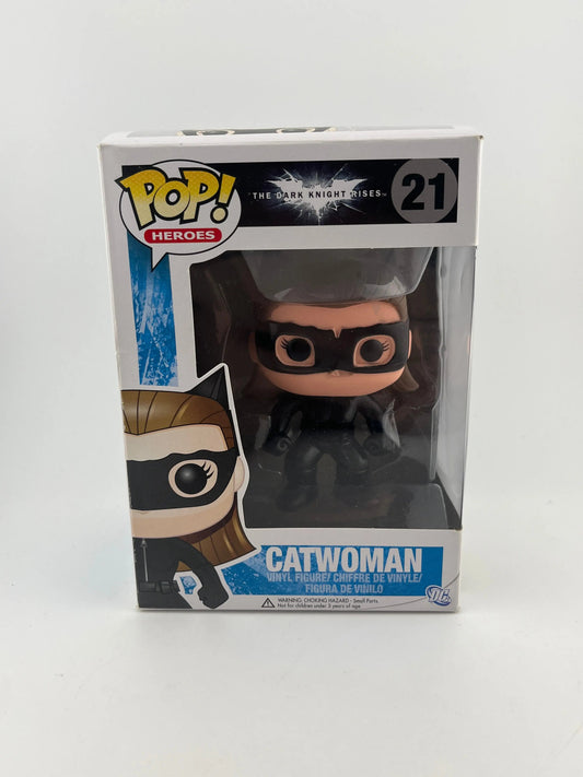 Funko POP Heroes The Dark Knight Rises Catwoman #21 Retired +Combinedshipping FRENLY BRICKS - Open 7 Days